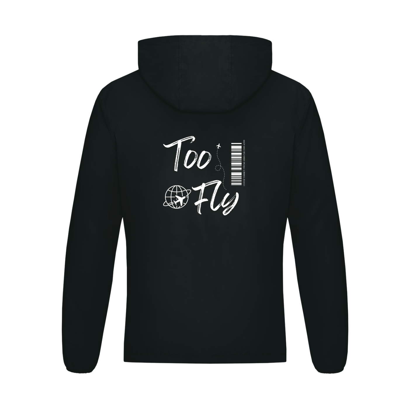 "Too Fly" Soft Hooded Sports Jacket